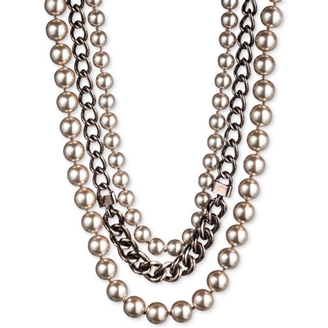 givenchy two row necklace|Givenchy swarovski necklace.